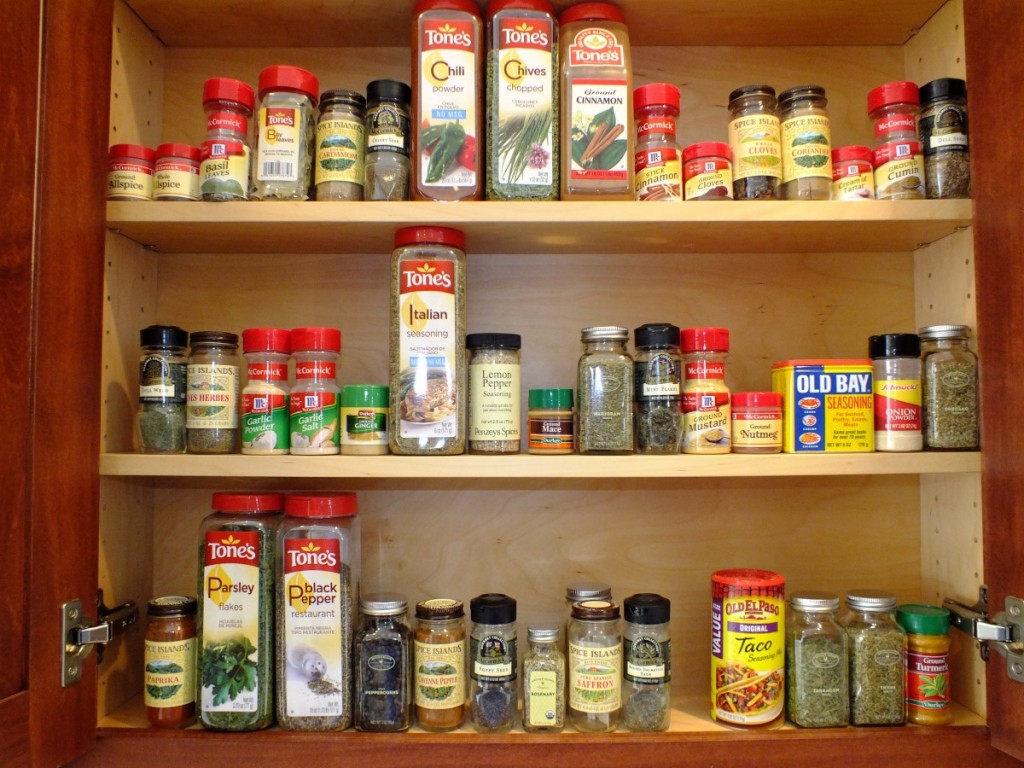 cabinet of spices